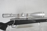 WEATHERBY MARK V IN 30/378 - STAINLESS / SYNTHETIC STOCK - HIGH CONDITION - 1 of 7