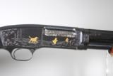 WINCHESTER MODEL 42 PIGEON GRADE WITH GOLD ENGRAVING - MADE IN 1964 - 2 of 14