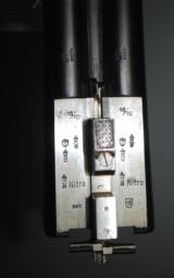 SIMSON 16 GAUGE DOUBLE - GAME SCENE HAND ENGRAVED - EJECTORS - MADE IN 1965 - 12 of 15