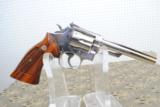 SMITH & WESSON MODEL 19-4 IN 357 MAGNUM NICKLE PLATED - SALE PENDING - 1 of 7