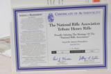 NATIONAL RIFLE ASSOCIATION TRIBUTE - HENRY RIFLE #50 OF 300 - 24 KARAT GOLD - 8 of 10