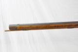 FLINTLOCK FULL STOCK RIFLE BY WG SUTTER RUFFDALE PA- 15 of 16