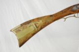FLINTLOCK FULL STOCK RIFLE BY WG SUTTER RUFFDALE PA- 3 of 16