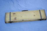 VINTAGE WILLIAM EVANS CANVAS AND LEATHER SHOTGUN CASE- 6 of 9