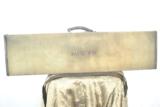VINTAGE WILLIAM EVANS CANVAS AND LEATHER SHOTGUN CASE- 4 of 9