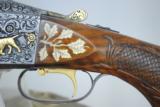 FACTORY CUSTOM BUILD KRIEGHOFF - GUNMAKING ART - DRIPPING IN GOLD - 3 BARREL SET - 15 of 25