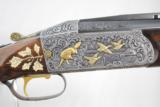 FACTORY CUSTOM BUILD KRIEGHOFF - GUNMAKING ART - DRIPPING IN GOLD - 3 BARREL SET - 1 of 25