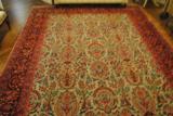 ANTIQUE KASHAN ORIENTAL RUG FROM 1920'S - 10' X 16' - FOR YOUR GUNROOM - 6 of 6