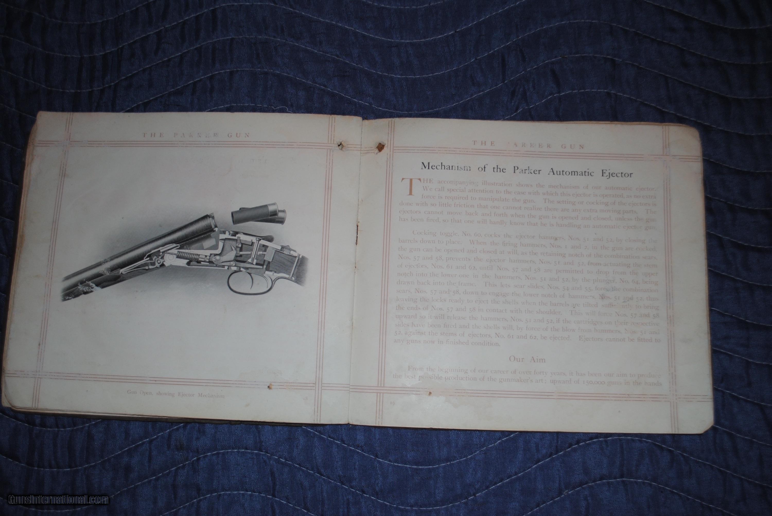 ORIGINAL PARKER BROTHERS SHOTGUN ACORN CATALOG