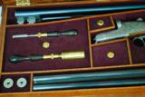 TERRACE SMITH - LATE OF BOSS - 12 GAUGE TWO BARREL SET - HUEY OAK AND LEATHER CASED - 7 of 25
