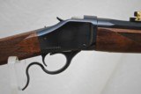 WINCHESTER 1885 HUNTER IN 6.5 CREEDMORE - CUSTOM SKINNER PEEP SIGHT AND TALLY BASE - 1 of 17