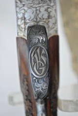 BROWNING SUPERPOSED PRESENTATION - GERMAN DEEP RELIEF ENGRAVED WITH SILVER INLAYED ANIMALS - 9 of 15