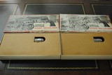 COLT SINGLE ACTION PAIR - 7 1/2" NICKLE - IN BOXES - CONSECUTIVE SERIAL NUMBERS - SALE PENDING - 15 of 25