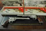 COLT SINGLE ACTION PAIR - 7 1/2" NICKLE - IN BOXES - CONSECUTIVE SERIAL NUMBERS - SALE PENDING - 5 of 25