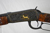 WINCHESTER 1894 CARBINE - HIGH ART MASTERWORK - FULLY ENGRAVED WITH GOLD - 2 of 18