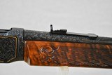 WINCHESTER 1894 CARBINE - HIGH ART MASTERWORK - FULLY ENGRAVED WITH GOLD - 9 of 18