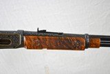 WINCHESTER 1894 CARBINE - HIGH ART MASTERWORK - FULLY ENGRAVED WITH GOLD - 6 of 18