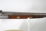 MASSIVE DOUBLE GUN IN THE ENGLISH TRADITION BY R BARR OF NEW YORK - ANTIQUE - 9 of 19