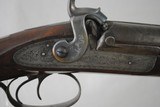 MASSIVE DOUBLE GUN IN THE ENGLISH TRADITION BY R BARR OF NEW YORK - ANTIQUE - 10 of 19