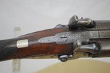 MASSIVE DOUBLE GUN IN THE ENGLISH TRADITION BY R BARR OF NEW YORK - ANTIQUE - 11 of 19