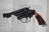 SMITH & WESSON MODEL 36 - SPECIAL ORDER VARIATION WITH FACTORY LETTER - 2 of 12