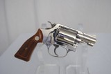 SMITH & WESSON MODEL 37 AIRWEIGHT - NICKEL - 4 of 6