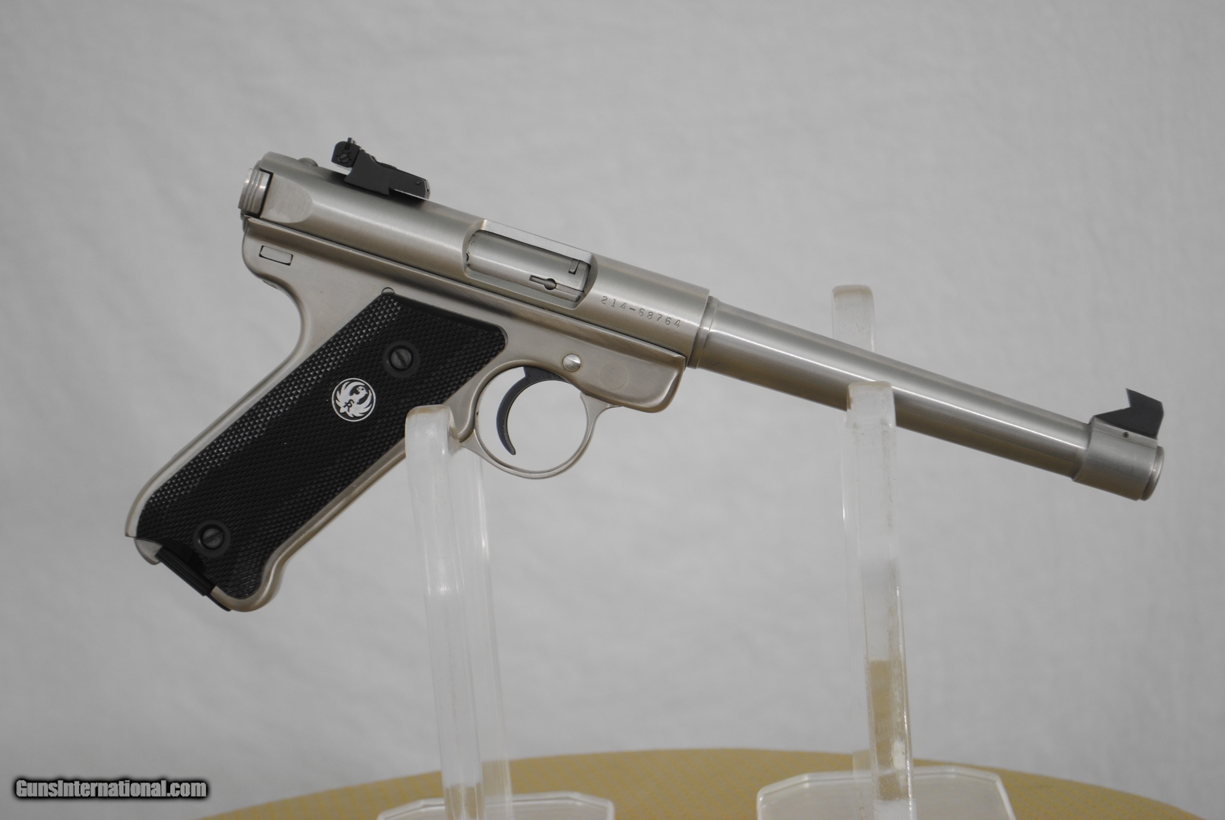 Ruger Mark Ii Target Pistol Made In 1988 Stainless 6 7 8 Barrel