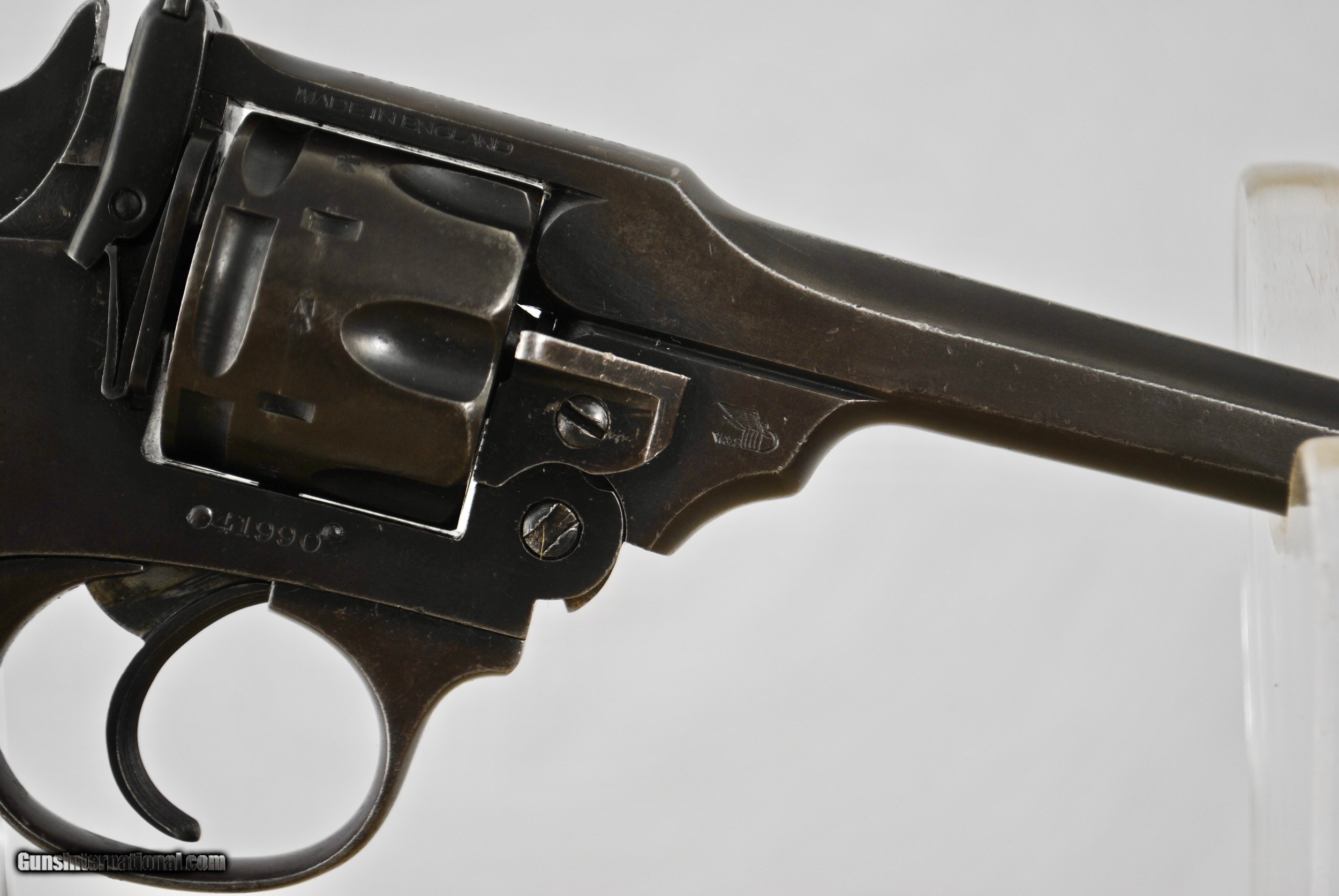 WEBLEY MARK IV - 38 S&W - HONG KONG POLICE ISSUE GUN