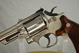SMITH & WESSON MODEL 19-4 - 6" BARREL - NICKLE - HIGH CONDITION - 5 of 8