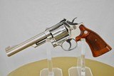 SMITH & WESSON MODEL 19-4 - 6" BARREL - NICKLE - HIGH CONDITION - 1 of 8