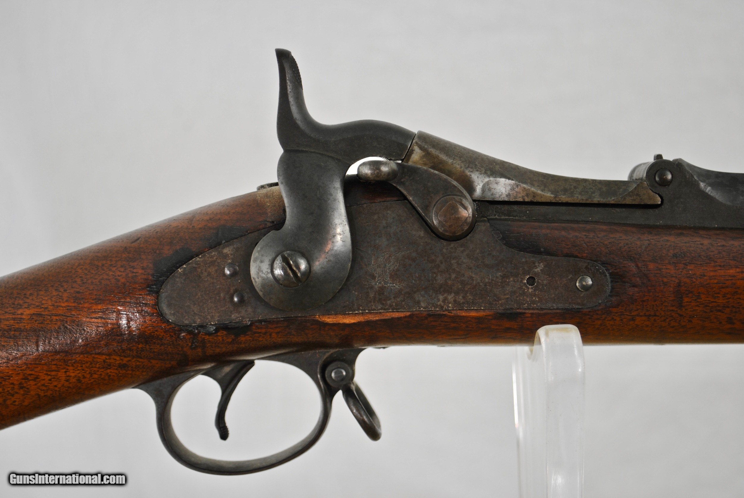 SPRINGFIELD TRAPDOOR MODEL 1888 - CORRECT WITH EXCELLENT BORE