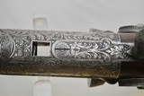 GEBRUDER DAMM - HIGHLY ENGRAVED 16 GAUGE HAMMER GUN WITH 31" BARRELS - ANTIQUE - 15 of 25