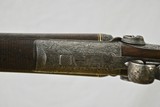 GEBRUDER DAMM - HIGHLY ENGRAVED 16 GAUGE HAMMER GUN WITH 31" BARRELS - ANTIQUE - 11 of 25