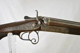 GEBRUDER DAMM - HIGHLY ENGRAVED 16 GAUGE HAMMER GUN WITH 31" BARRELS - ANTIQUE - 2 of 25