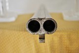 GEBRUDER DAMM - HIGHLY ENGRAVED 16 GAUGE HAMMER GUN WITH 31" BARRELS - ANTIQUE - 22 of 25