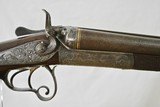 GEBRUDER DAMM - HIGHLY ENGRAVED 16 GAUGE HAMMER GUN WITH 31" BARRELS - ANTIQUE - 3 of 25