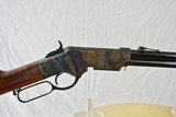 HENRY ORIGINAL IRON FRAMED LEVER ACTION RIFLE - STEEL CASE HARDENED IN 44-40 - AS NEW - SALE PENDING - 1 of 14