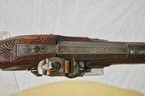 A. SNYDER - CUSTOM FLINTLOCK - ENGRAVED WITH ELABORATE SILVER PLATE - .60 CALIBER - SALE PENDING - 11 of 13