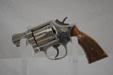 SMITH & WESSON MODEL 12-4 THE MILITARY & POLICE AIRWEIGHT - EXCELLENT ORIGINAL NICKEL FINISH - 7 of 7