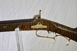 CUSTOM MUZZLE LOADING RIFLE - 32 CALIBER - GR DOUGLASS BARREL - HW ROBINS LOCK - 2 of 11