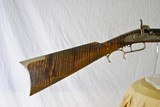 CUSTOM MUZZLE LOADING RIFLE - 32 CALIBER - GR DOUGLASS BARREL - HW ROBINS LOCK - 5 of 11