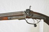 ALEXANDER HENRY BEST QUALITY DOUBLE RIFLE - 500 BPE - CASED - ANTIQUE MADE IN 1876 - 4 of 24