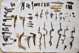 GUNMAKER LOT OF PARTS FOR PERCUSSION AND FLINTLOCK GUNS - 1 of 1