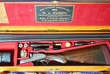 HJ HUSSEY IMPERIAL EJECTOR - LONDON BEST - 12 GAUGE - OAK AND LEATHER CASE WITH ALL TOOLS - 2 of 25