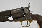 COLT MODEL 1860 ARMY REVOLVER WITH FLUTED CYLINDER - WITH PERIOD HOLSTER - 3 of 10