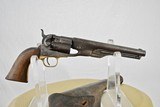 COLT MODEL 1860 ARMY REVOLVER WITH FLUTED CYLINDER - WITH PERIOD HOLSTER - 1 of 10