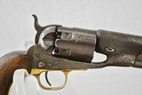 COLT MODEL 1860 ARMY REVOLVER WITH FLUTED CYLINDER - WITH PERIOD HOLSTER - 4 of 10