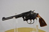 SMITH & WESSON K-22 1st MODEL OUTDOORSMAN REVOLVER - INCLUDES SMITH & WESSON LETTER - 1 of 11