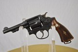 SMITH & WESSON PRE MODEL 10 REVOLVER WITH LANYARD LOOP - INCLUDES SMITH & WESSON LETTER - 1 of 15