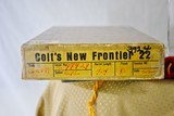 COLT NEW FRONTIER 22 LR / 22 MAG - MINT CONDITION WITH BOX AND PAPERWORK - SALE PENDING - 11 of 13